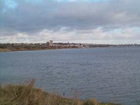 View across the bay