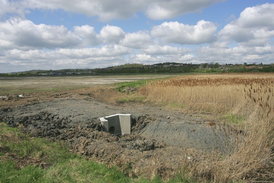 Vange outfall pipe