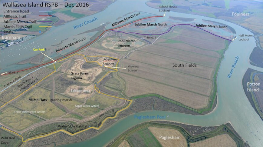 RSPB Wallasea Island Footpaths