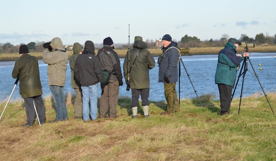 RSPB walk 9th December 2012